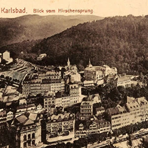 Jeleni skok Karlovy Vary Buildings 1906