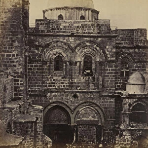Jerusalem Facade Church Holy Sepulchre Francis Bedford