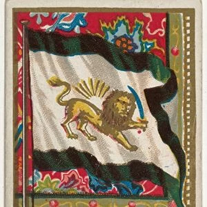 Persia Flags Nations Series 1 N9 Allen & Ginter Cigarettes Brands