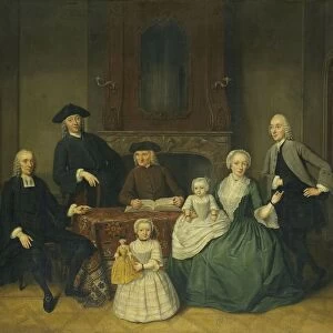 Portrait Brak Family Amsterdam Mennonites Family portrait