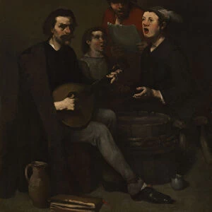 Singers 1863-1868 Theodule Ribot French