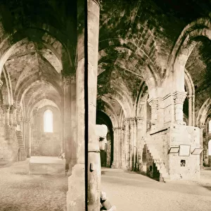 Tartous Crusader cathedral Interior looking S. W