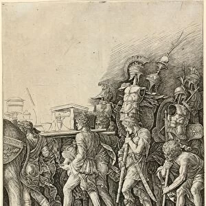 Workshop of Andrea Mantegna or Attributed to Zoan Andrea, The Triumph of Caesar