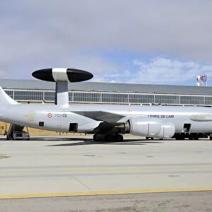 French Air Force E-3F AWACS at Albacete Air Base, Spain