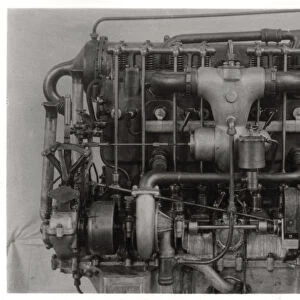 115 PS Daimler airship engine of Zeppelin LZ 6, c1909-1910 (1933)
