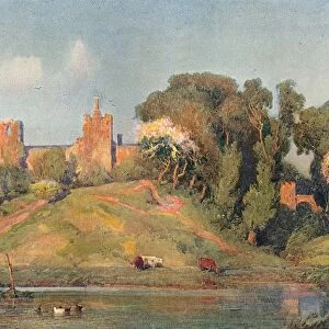 An Ancient Fort in Suffolk, c1899 Artist: Frederick George Cotman