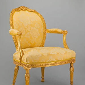 Armchair, England, 1770 / 75. Creator: Thomas Chippendale