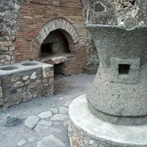 Bakery in Pompeii, 1st century