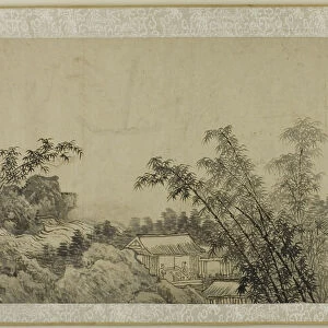 The Bamboo Slope, Qing dynasty (1644-1912), 1710. Creator: Wang Hui