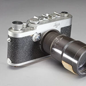Camera, Leica, Spectrographic, 35mm, Glenn, Friendship 7, ca. 1962. Creator: Leica