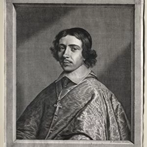 Cardinal de Retz, 1650. Creator: Robert Nanteuil (French, 1623-1678)