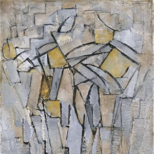 Composition No. XIII / Composition 2, 1913. Artist: Mondrian, Piet (1872-1944)