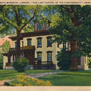 Confederate Memorial Library, Danville, Virginia, 1938