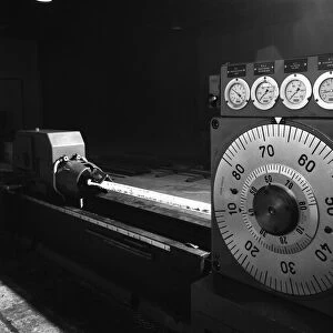 A continuous forge in operation at the Edgar Allen Steel Founders, Meadowhall, Sheffield, 1962