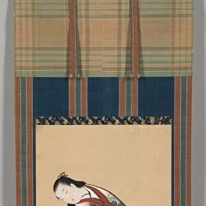 Courtesan, early 1700s. Creator: Kaigetsud? Doshin (Japanese, active 1711-1736)