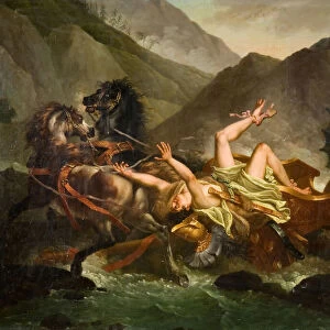 The Death Of Hippolytus, 1780-1820. Creator: Unknown