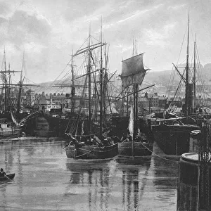 The Docks, Whitehaven, c1896. Artist: Poulton & Co