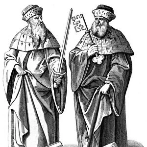 The Duke of Saxony and the Marquis of Brandenburg, c16th century (1849)