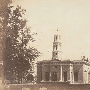Dum Dum Church, 1850s. Creator: Captain R. B. Hill