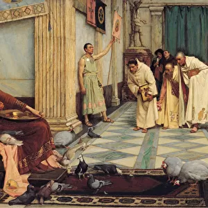 The Favourites of the Emperor Honorius, 1883. Artist: Waterhouse, John William (1849-1917)