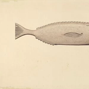 Fish Weather Vane, c. 1938. Creator: Albert Ryder