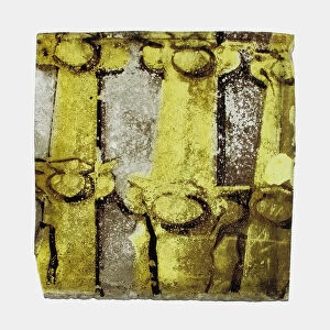 Glass Fragment, European, 15th century. Creator: Unknown