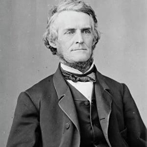 Governor William Dennison of Ohio, between 1855 and 1865. Creator: Unknown