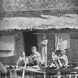 A group of Bataks from the interior of Sumatra, 1902. Artist: GR Lambert & Co