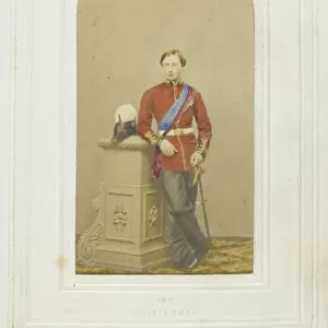 H. R. H. The Prince of Wales, 1860-69. Creator: John Jabez Edwin Mayall