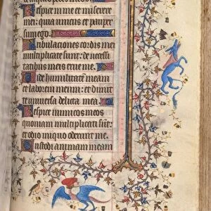 Hours of Charles the Noble, King of Navarre (1361-1425): fol. 222r, Text, c. 1405