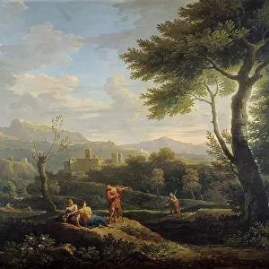Italian landscape, between 1682 and 1749. Creator: Jan Frans van Bloemen