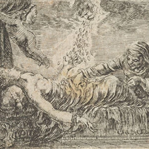 Jupiter and Danae, from Game of Mythology (Jeu de la Mythologie), 1644