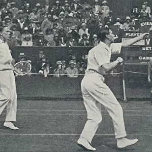 The King as Lawn-Tennis Player, 1926, (1937). Creator: Unknown