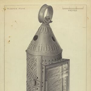Lantern, 1935 / 1942. Creator: Mildred Ford