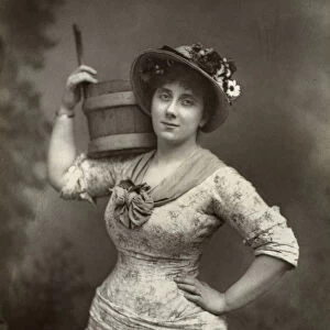 Leonora Braham, British opera singer and actress, 1882. Artist: London Stereoscopic & Photographic Co