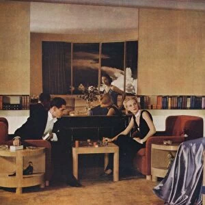 Living Room designed by Paul MacAlister, 1938