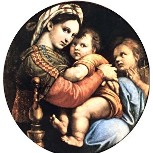 Madonna della Seggiola, 1514. Artist: Raphael