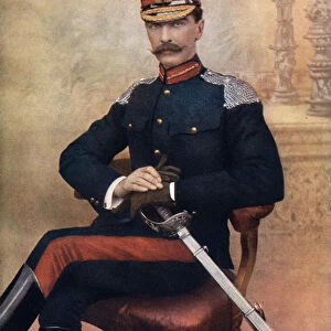 Major-General JM Babington, commanding 1st Cavalry Brigade in South Africa, 1902. Artist: C Knight