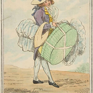 A Man Millener, February 16, 1787. Creator: Attributed to Henry Kingsbury (British