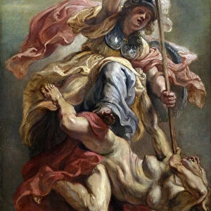 Minerva as Wisdom Conquering Sedition, Between 1632 and 1634. Creator: Rubens, Pieter Paul