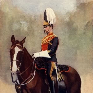 Officer of the Ninth Lancers, 1900. Creator: Unknown