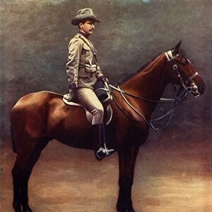 Officer of the Victoria Mounted Rifles, 1901. Creator: Gregory & Co