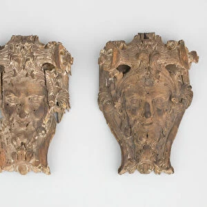 Pair of Masks, French, c. 1700. Creator: Unknown