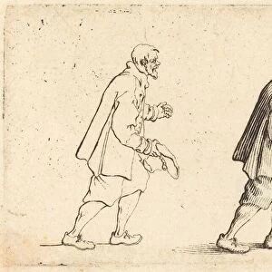 Peasant with Hat in Hand, c. 1617. Creator: Jacques Callot