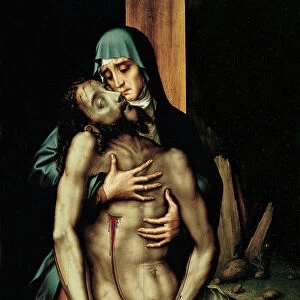 Pieta. Artist: Morales, Luis, de (1509 / 20-1586)