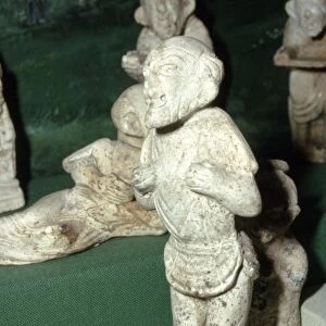 Pipeclay Figure from a Roman Grave, at Colchester, Essex, c60 AD