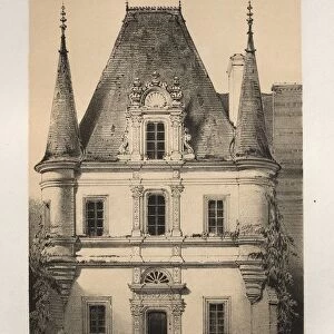 Pl. 1, Ancien Chateau de Villiers (Somme), 1860. Creator: Victor Petit (French, 1817-1874)