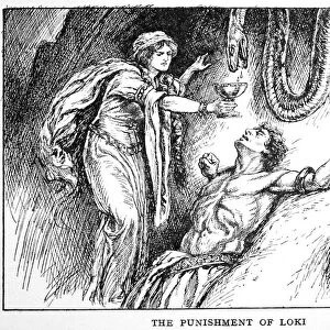 The Punishment of Loki, 1925