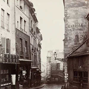 Rue de la Montagne-Sainte-Genevieve near the Intersection of Rue LaPlace... 1865 / 69
