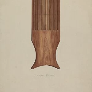 Shaker Tape Loom, 1935 / 1942. Creator: Irving I. Smith
